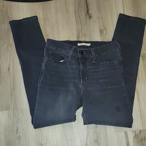 Dark Gray Skinny Jeans for Women